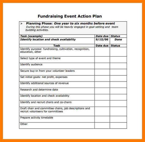 nonprofit fundraising event planning checklist|Non.